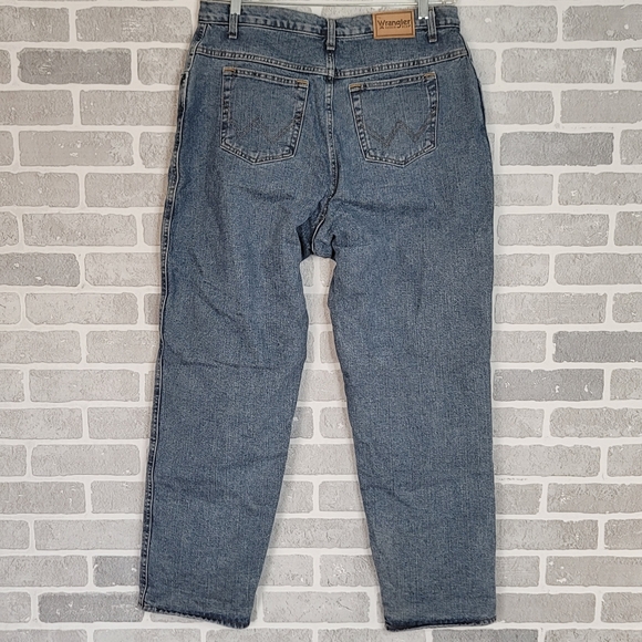 Wrangler Rugged Wear Flannel Lined Women's Jeans Size 15x30 - Picture 7 of 16